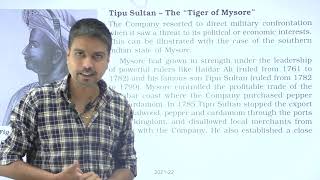 class 8 History || chp.2 From trade to  territory (Tipu sultan- The Tigers of Mysore)