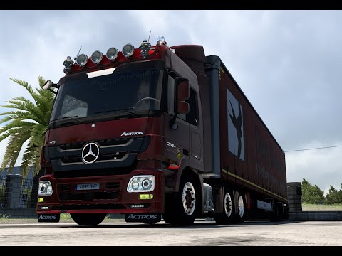 [ETS2, 1.40][Promods V2.55] Mercedes Benz Actros MP3 2544 - Malaga(ES) - Madrid(ES)