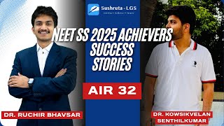 AIR 32 Dr. Kowshikeyan Interview