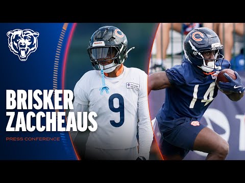 Jaquan Brisker, Olamide Zaccheaus discuss emphasis on details | Chicago Bears