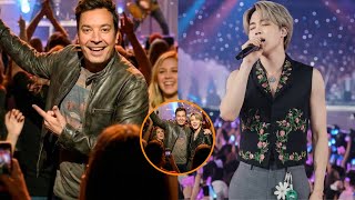 Download lagu He Can’t Stop Talking About Jimin… Now Jimmy Fallon Wants BTS U.S. Tour Tickets 😱💜 mp3
