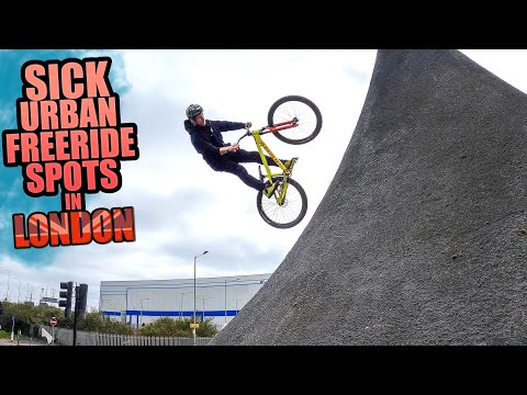 RIDING SICK URBAN MTB FREERIDE SPOTS IN LONDON!