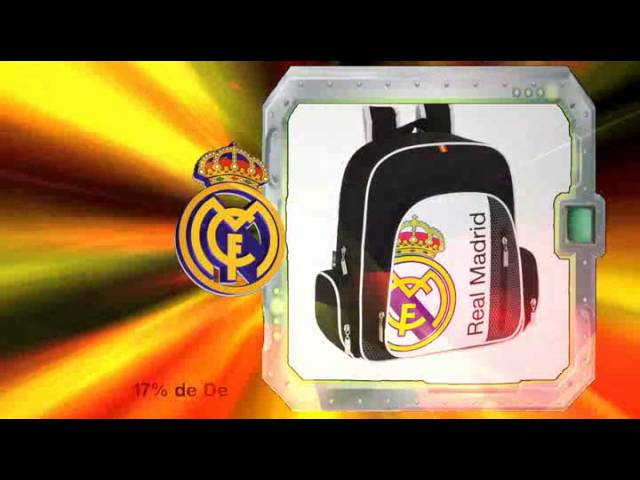 Vídeo relacionado con Mochila Real Madrid Gran Capacidad y Respaldo Acolchado Licencia Oficial Resistente Niños, Jóvenes y Adultos