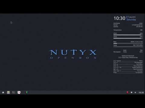 NuTyX: A Basic Openbox Control Center