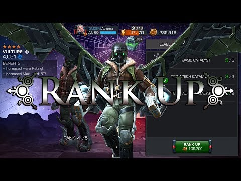 4 Star Vulture Speed Rank-Up and Awakening - Marvel: Contest of Champions