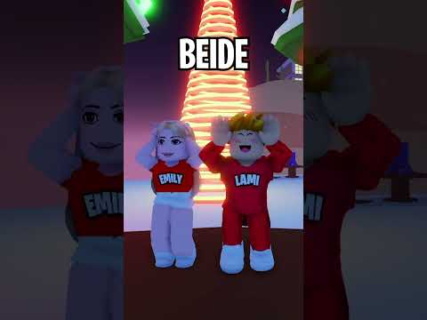 ich habe DIESEN TREND mit MEINER FREUNDIN in ROBLOX GEMACHT! Teil 2 #roblox  #shorts