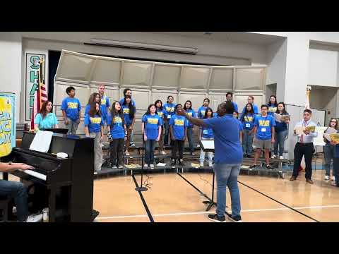 2025 BCSD Summer Music Academy Choir sings Plaudite - Victor C. Johnson
