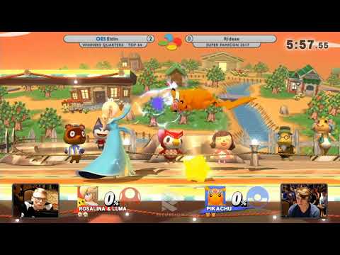 Super Famicon 2017 - Smash 4 Top 64 - Eldin vs Rideae