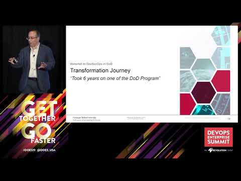 Waterfall to DevSecOps in DoD - Hasan Yasar