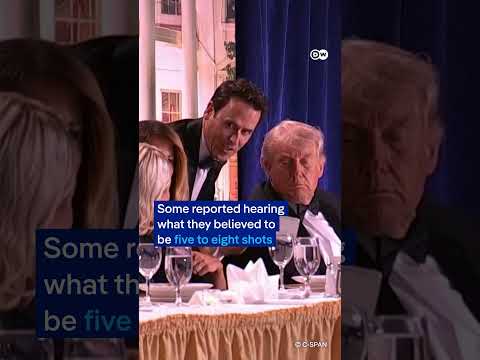 Trump evacuated after shots at White House Correspondents Dinner | DW News