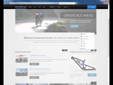 How to move a module to another page in DotNetNuke 7