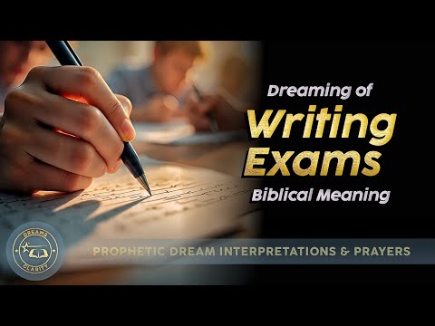 EXAMS DREAM MEANING: Biblical Meaning of Writing Exams In The Dream
