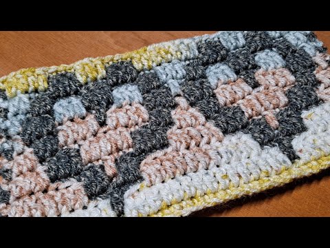 , title : 'Mosaic Hearts - Mosaic Crochet Tutorial- Work FLAT or IN THE ROUND - Multiple of 16+4'