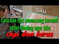 Inilah Cara Dan Tips Memasang Keramik Sudut Dinding Agar Siku Dan Lurus, Paling dicari!