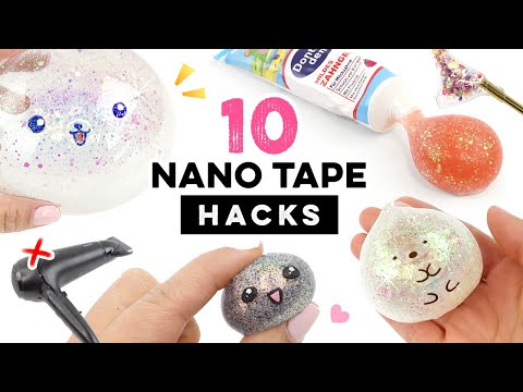 10 Nano Tape Hacks You’ve NEVER Seen Before! #diy