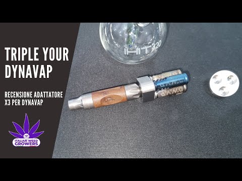 DYNAVAP X3!? │ vaphit ss x3 tips adapter for dynavap