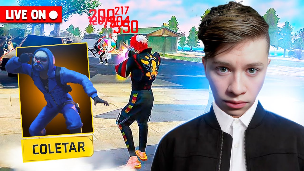 FREE FIRE DESAFIANTE DIA 5🏆 APELAPATO LIVE ON 💙 duo RANKED MEGA