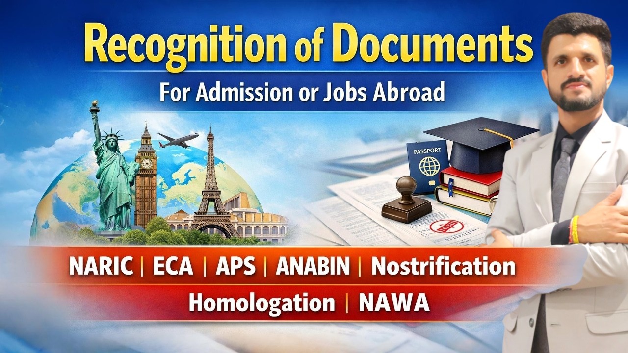 Academic Recognition in Europe 2026 | Degree Equivalency & Nostrification Process Explained