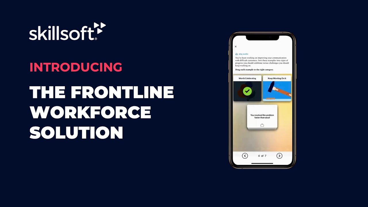 Introducing the Skillsoft Frontline Workforce Solution