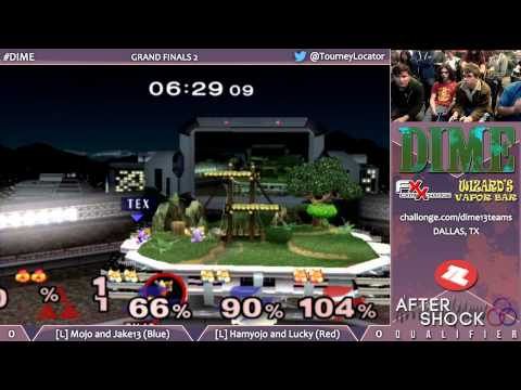 DIME13 Melee - Mojo and Jake13 vs Hamyojo and Lucky - Grand Finals