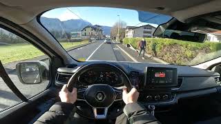 Taninges - Combloux | France 🇫🇷 4K | Cockpit POV GoPro | New Renault Traffic 2022