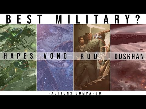 Which Star Wars Legends Faction has the BEST MILITARY | Star Wars Factions Compared