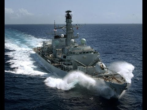 On board HMS Portland, Plymouth to Portland, Trafalgar Day 2005