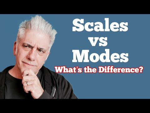 Scales Vs Modes: What's the Difference?