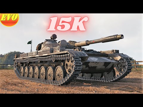 T-100 LT  15K Spot + Damage  World of Tanks Replays ,WOT tank games
