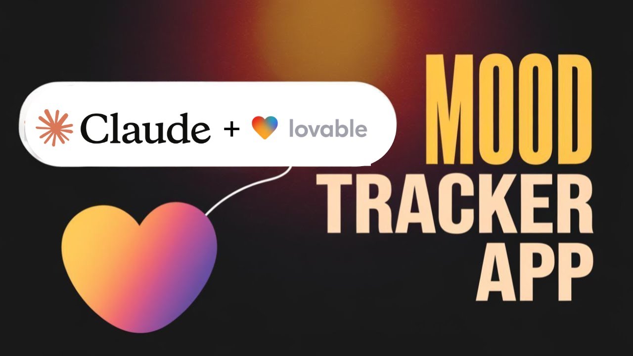 Create a Mood tracker APP with no code - ClaudeAI + Lovable