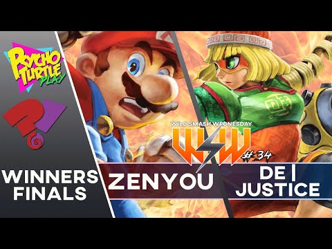 Wild Smash Wednesday #34 - DE | Justice vs Zenyou / Winners Finals
