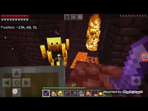 Finally found nether fortress in old survival series in Minecraft