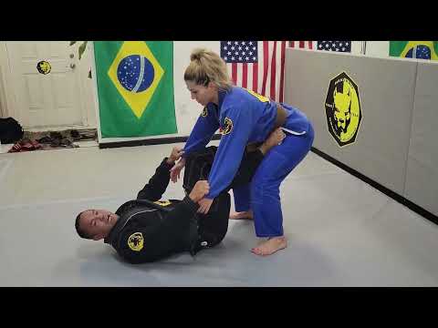 BJJ Navarro class 2 De La Riva into submission