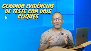 Gerando evidências de teste com dois cliques