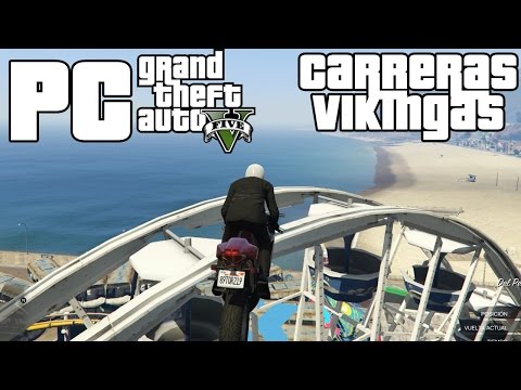 Carreras Vikingas en Motito Extrema! GTA V PC en Español - GOTH