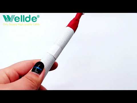 Male Plug Cable NTC thermistor high-voltage wire link wire is resistant to high temperature