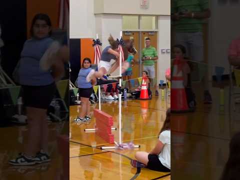 MY BIGGEST JUMP EVER AT USHHC TODAY 😱😱 4FT AHHHHHH 😱🥳