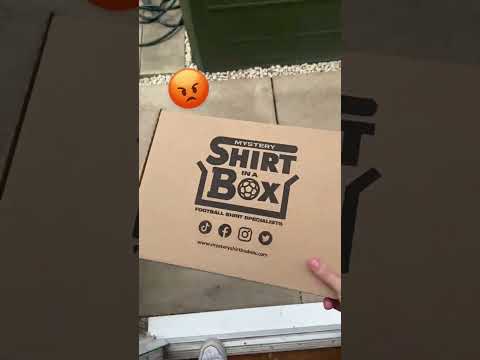 Not happy with my mystery football shirt! #mysterybox #footballshirts #mysteryfootballshirt