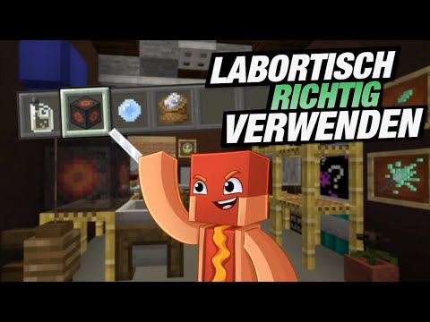 4 items with the laboratory table!  Minecraft Education Edition Tutorial