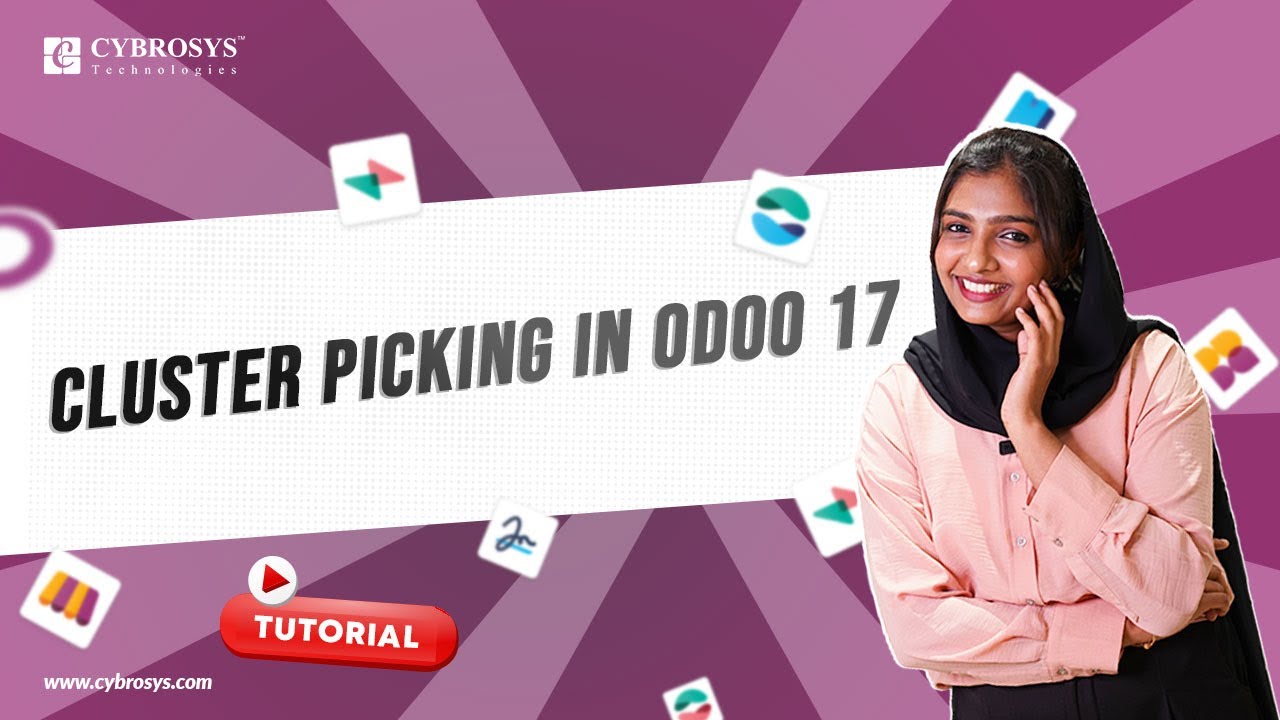 Cluster Picking in Odoo 17 Inventory | What is cluster picking in Odoo? | Odoo 17 Functional Videos