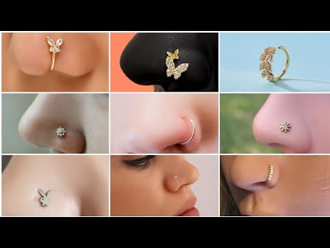 Gold Nose Pin Designs #colorsoflifewithmusfira #viral #2023