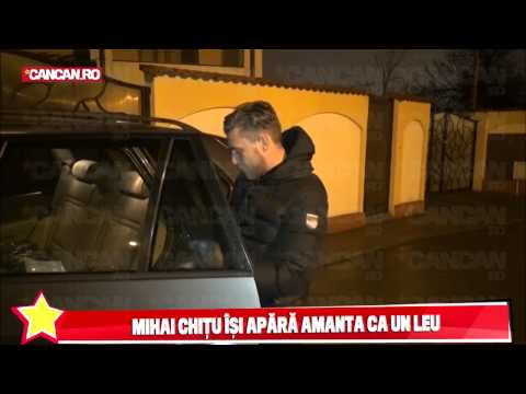 Cum a reactionat amanta lui Mihai Chitu atunci cand a vazut ca e filmata!