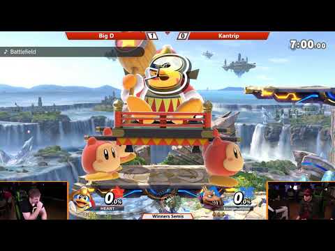 Smash 4 Ultimate Launch Event   Singles WS   Big D VS Kantrip