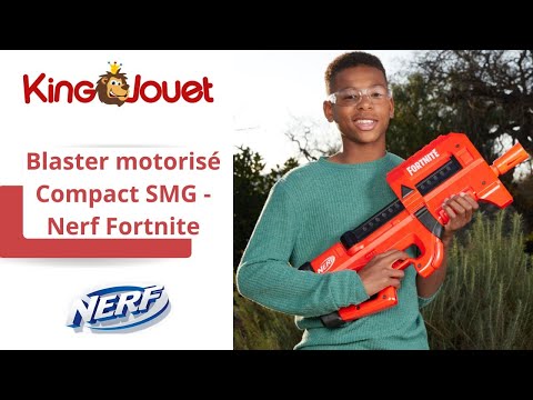 Pistolet motorisé Compact SMG - Nerf Fortnite Nerf : King Jouet, Nerf et  jeux de tirs Nerf - Jeux d'extérieur