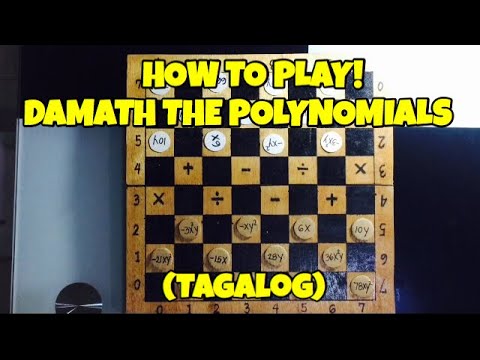 How to Play Damath the Polynomials