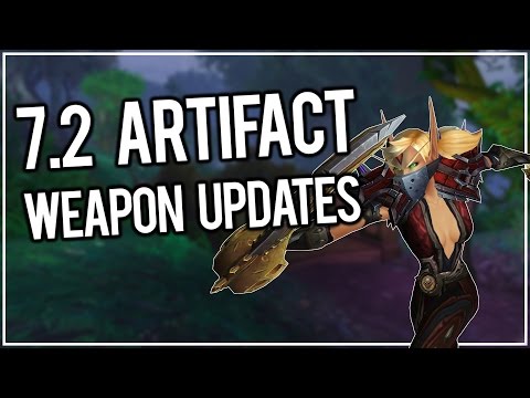Rogue Artifact Weapon Updates 7.2 - WoW Legion