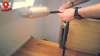 Video thumbnail for Unboxing : Tiger MCA68-BK - Pied perche Compatible Micro Blue Yeti [FR-HD] by MrRatSuper Life