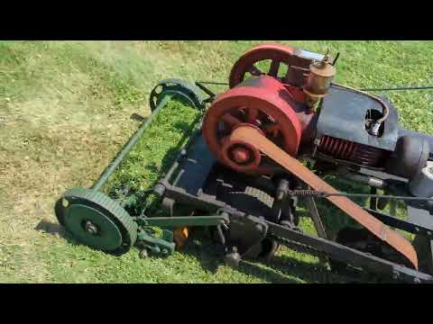 Ideal hit and miss reel mower