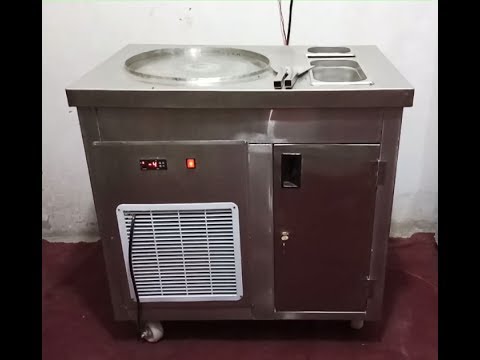 How does Fried Ice Cream Machine Works