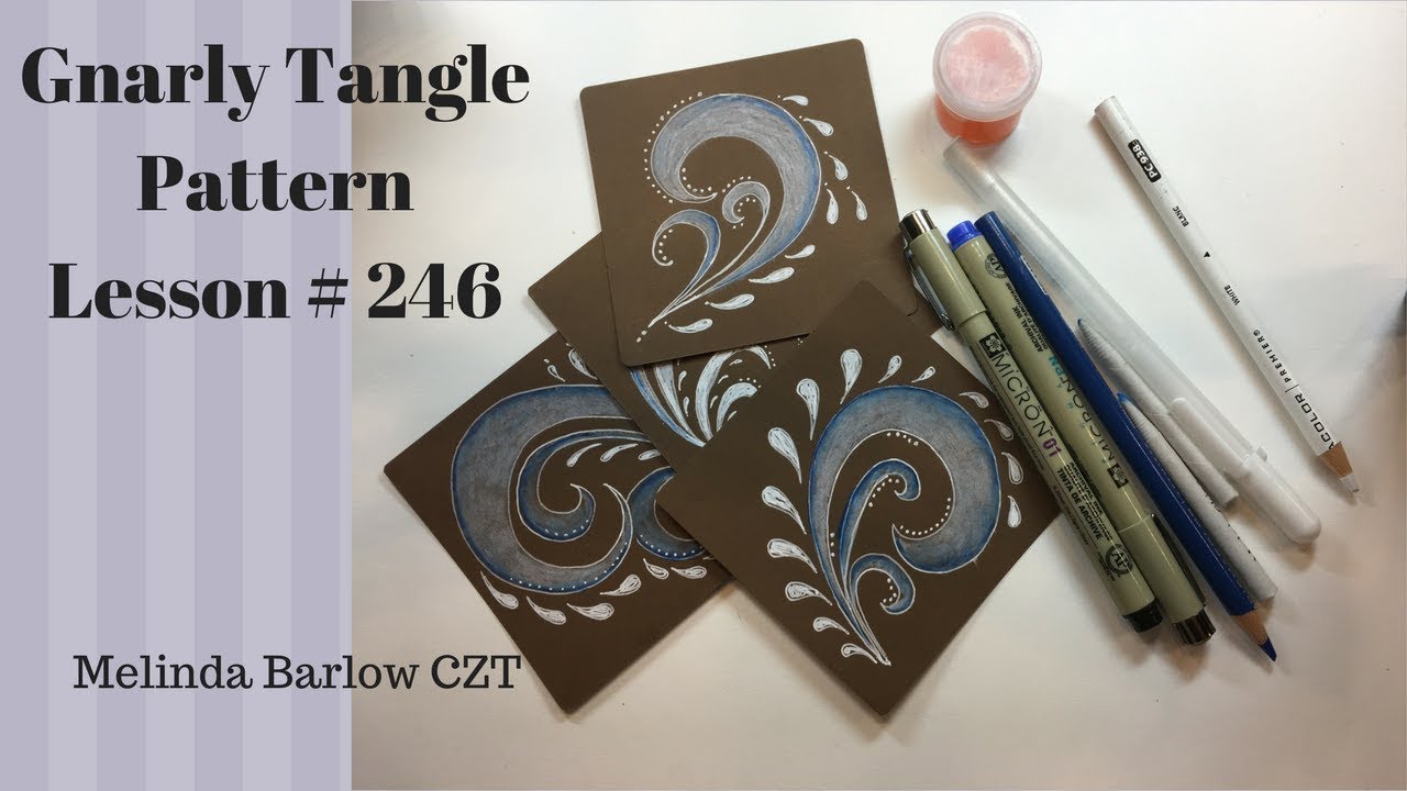 Gnarly Tangle Pattern Lesson # 246